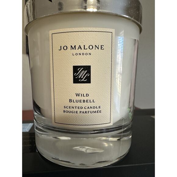 Jo Malone WILD BLUEBELL Scented Candle - 200g / 7oz 2.5in/6.35cm New - Sealed - Picture 2 of 5